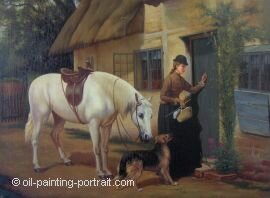 oil painting reproduction - unknown artist