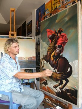 Your Picture as an oil painting