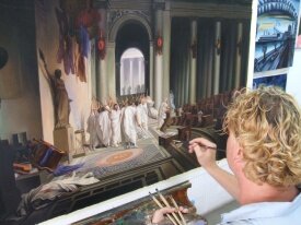 Your Picture as an oil painting