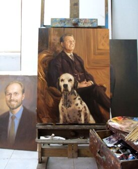 Your Picture as an oil painting