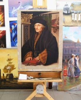 Your Picture as an oil painting