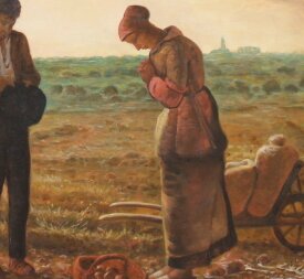 Oil Painting Reproduction Jean Francois Millet Detail