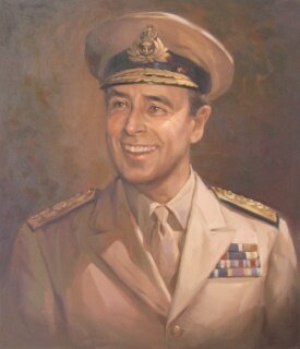 Lord Mountbatten Master Portrait Painting